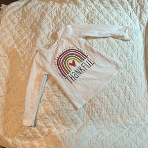 THANKFUL  Long Sleeve Shirt Girls 2X (6/7)